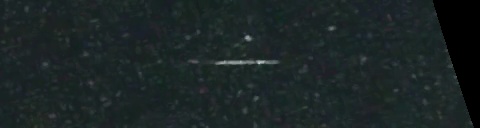 Unprocessed fireball image