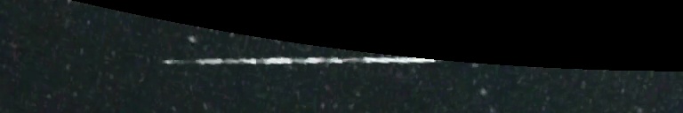 Unprocessed fireball image