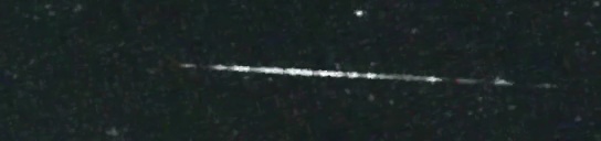 Unprocessed fireball image