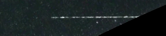 Unprocessed fireball image