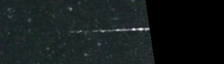 Unprocessed fireball image