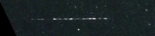 Unprocessed fireball image