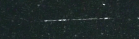 Unprocessed fireball image