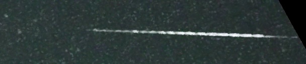 Unprocessed fireball image