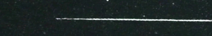 Unprocessed fireball image