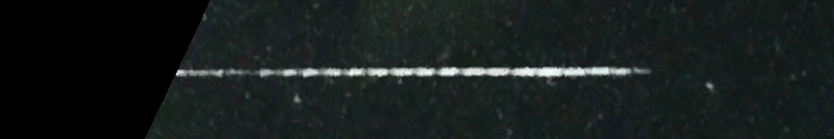 Unprocessed fireball image