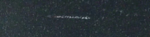 Unprocessed fireball image