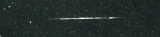 Unprocessed fireball image