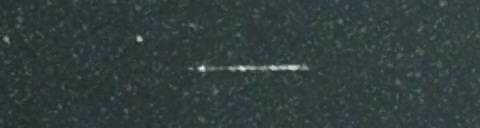 Unprocessed fireball image