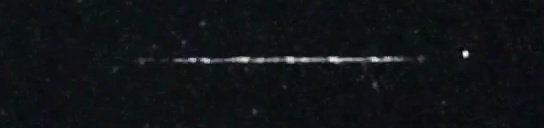 Unprocessed fireball image