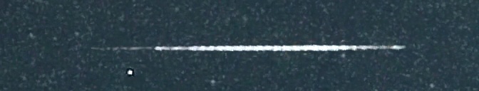 Unprocessed fireball image