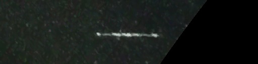 Unprocessed fireball image