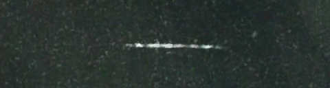 Unprocessed fireball image