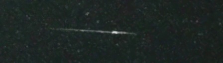 Unprocessed fireball image