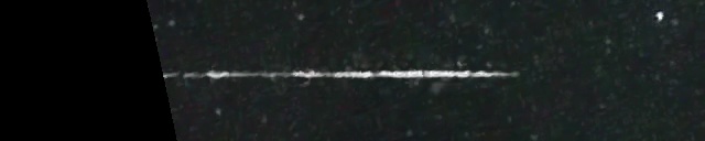 Unprocessed fireball image