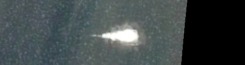 Unprocessed fireball image
