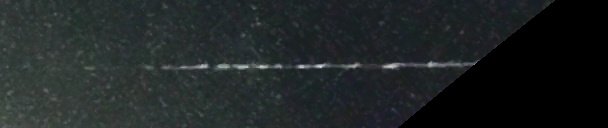 Unprocessed fireball image