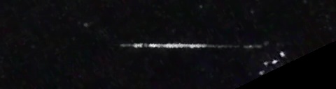 Unprocessed fireball image