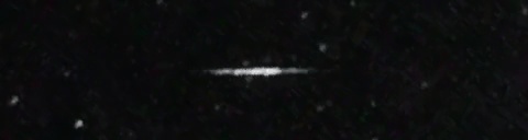 Unprocessed fireball image
