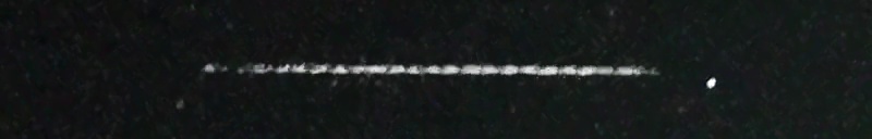 Unprocessed fireball image