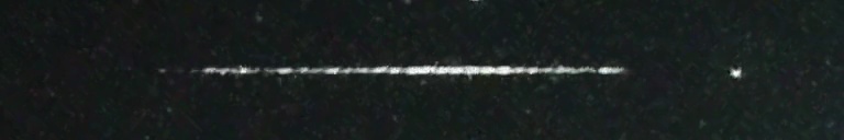 Unprocessed fireball image