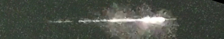 Unprocessed fireball image