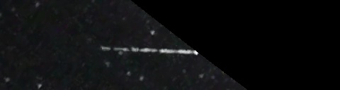 Unprocessed fireball image