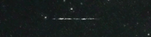 Unprocessed fireball image