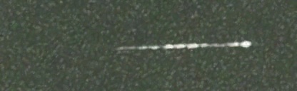 Unprocessed fireball image