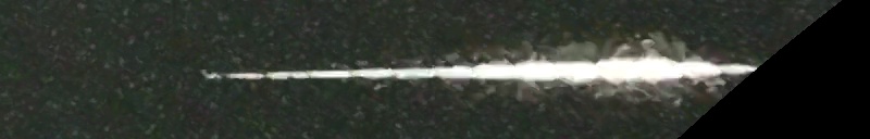 Unprocessed fireball image