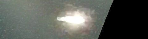 Unprocessed fireball image