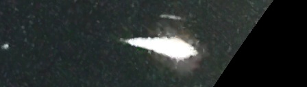 Unprocessed fireball image