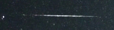 Unprocessed fireball image