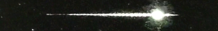 Unprocessed fireball image