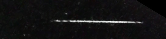 Unprocessed fireball image