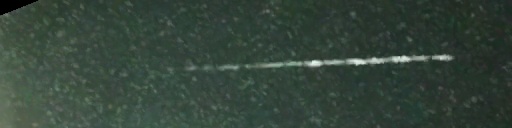 Unprocessed fireball image