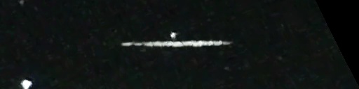 Unprocessed fireball image