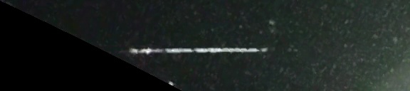 Unprocessed fireball image