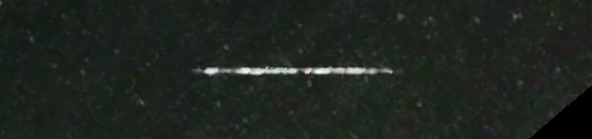 Unprocessed fireball image