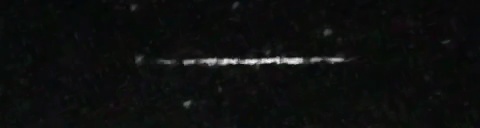 Unprocessed fireball image