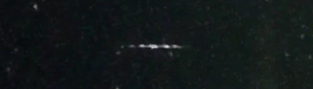 Unprocessed fireball image