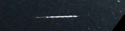 Unprocessed fireball image