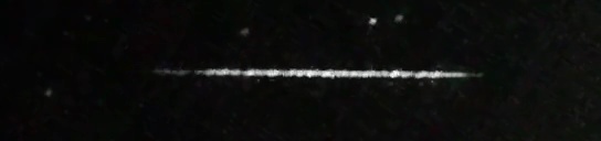 Unprocessed fireball image