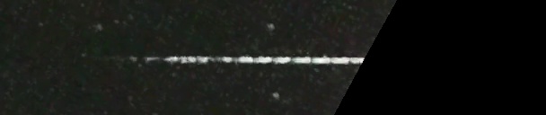 Unprocessed fireball image