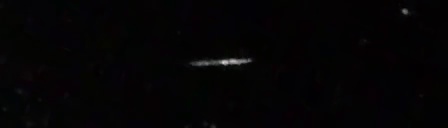 Unprocessed fireball image