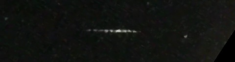 Unprocessed fireball image