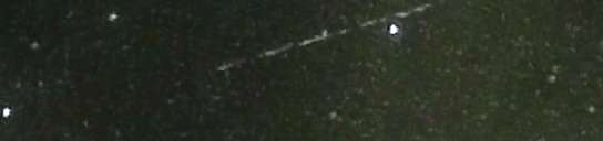 Unprocessed fireball image