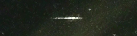 Unprocessed fireball image