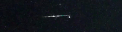 Unprocessed fireball image