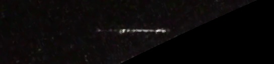 Unprocessed fireball image